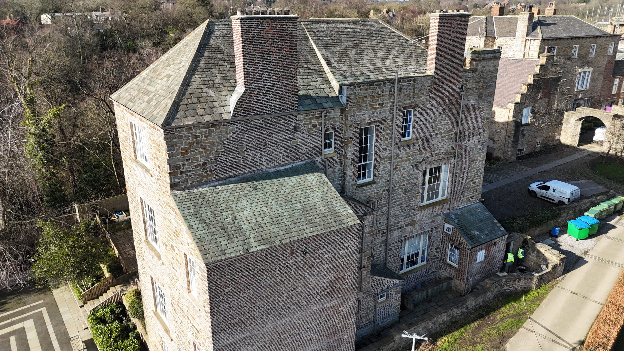 drone roof survey